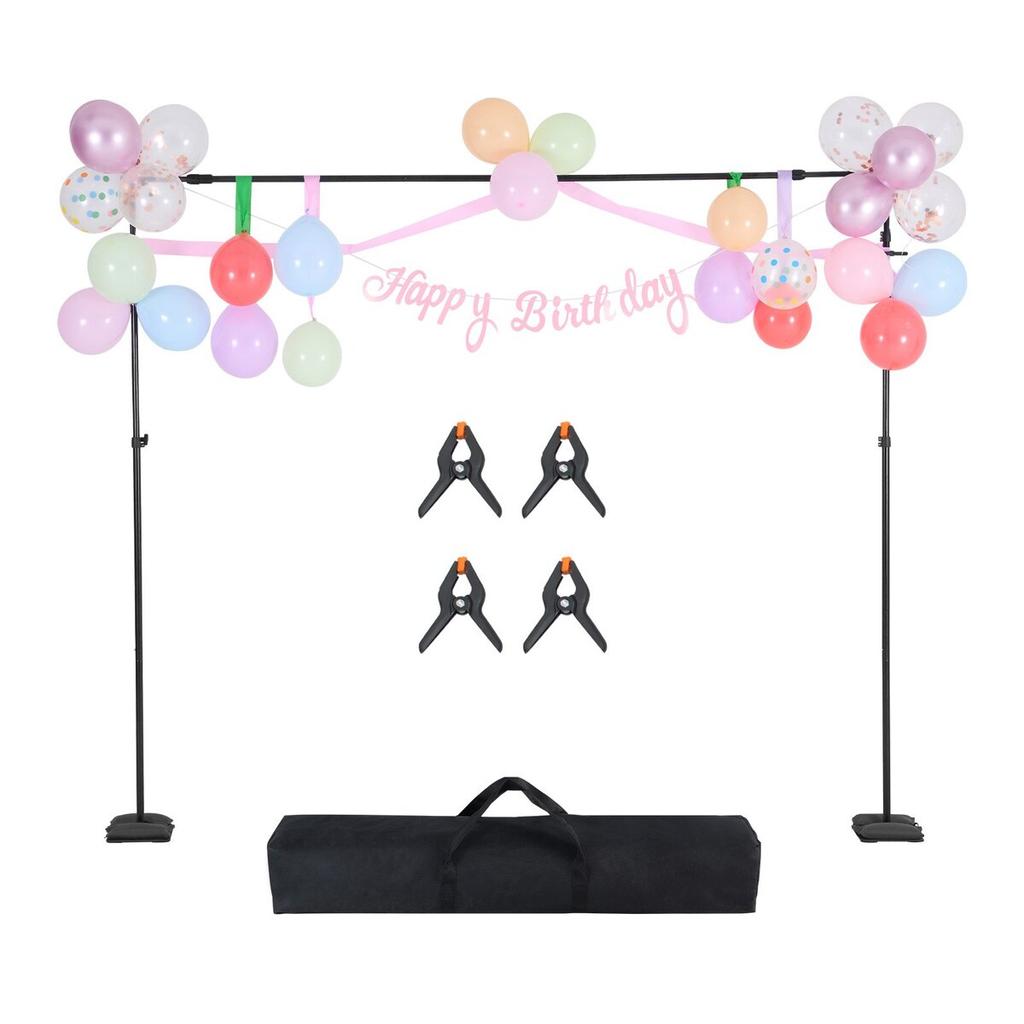 Backdrop Stand Background Stand Kit 8.5 X 10 Ft for Party & Photo Studio