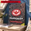 Eintracht Frankfurt Customize Your Name Diamond Painting Round Diamond Rhinestones Mosaic Diamond Embroidery Wall Paintings Rhinestones Gift Frameless