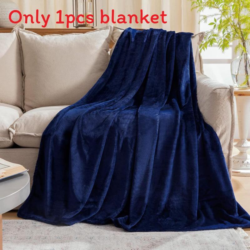 Plush Blanket With Lightweight Design For Living Room Decor