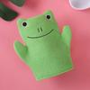 Japanese Cartoon Sponge Bath Towel Gloves Painless Mud Removal Exfoliation Bath Gloves