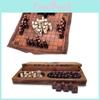 Game Hnefatafl Board Viking Chess Set Wooden Travel Box For Adults Gift Kids
