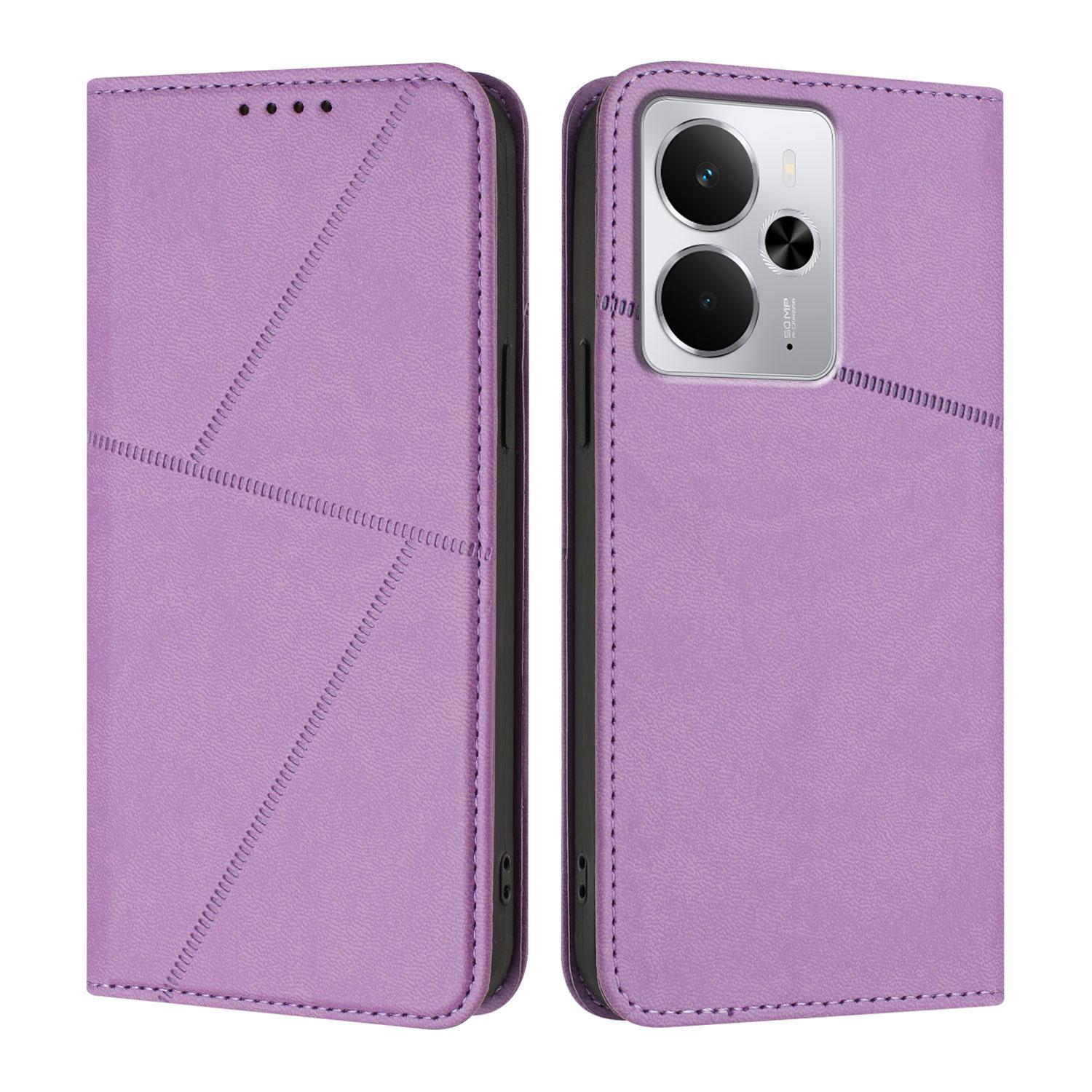 

For Realme P3 5G/Realme Neo7x 5G/Realme 14 5G Wallet Case Magnetic Closure Leather Flip Phone Cover with Stand D