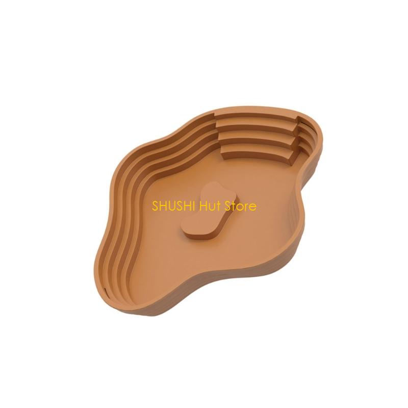 Strong Shelled Animal Water Plate Feeding Surfaces For Land And Partial Water Species D57B