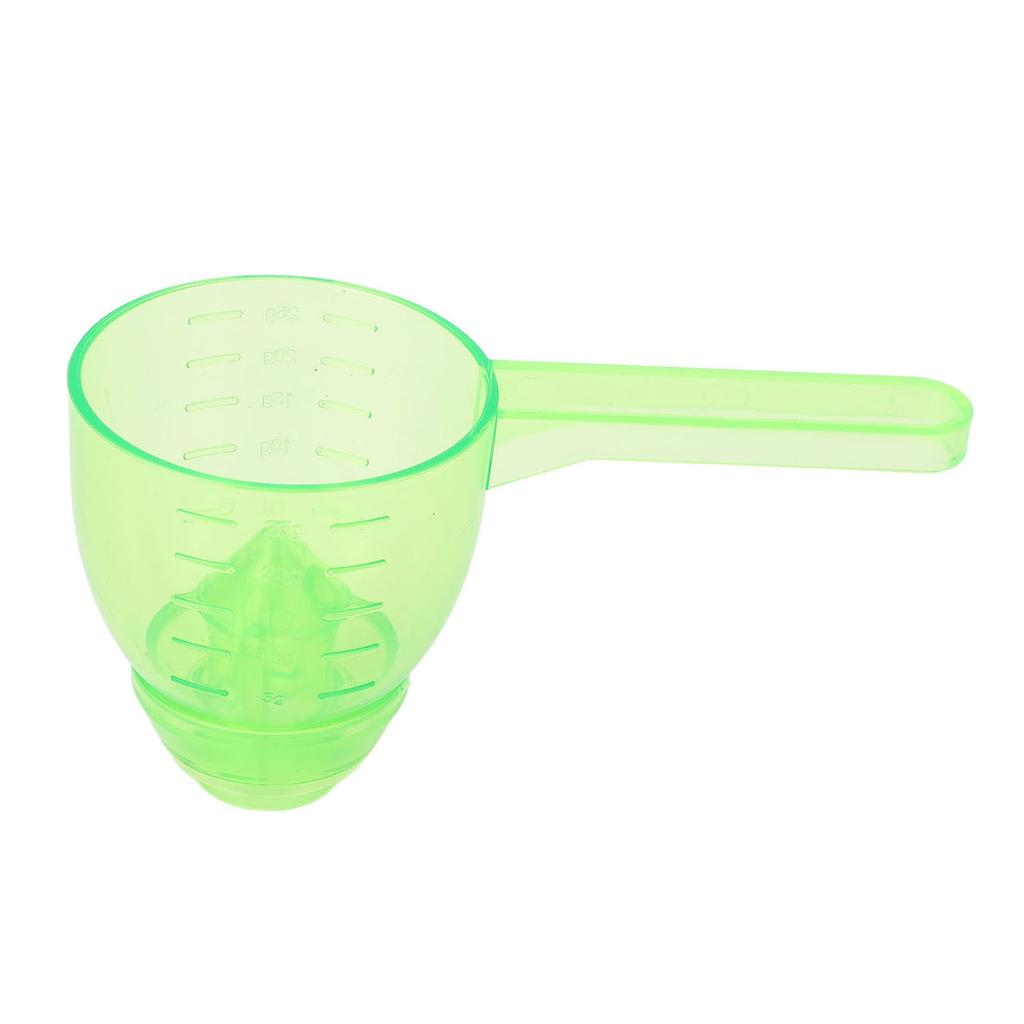 Measuring Scoop Funnel with Scale Spill Proof ABS Powder Measuring Spoon for Kitchen Tool