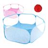 Hexagonal Children's Mesh Ocean Ball Tent and Animal Fence