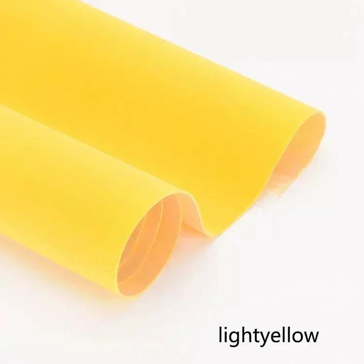 45/90*145cm 1.2mm Thick Self-adhesive Velvet Fabric Automotive Interior Furniture Decoration Scratch Resistant Plush Fabrics