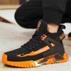 Fashion Fashion Steel Toe Sneaker for Men Safety Shoes 2024 Breathable Work Safety Boots Man Industrial Work Shoes Male Security Boots