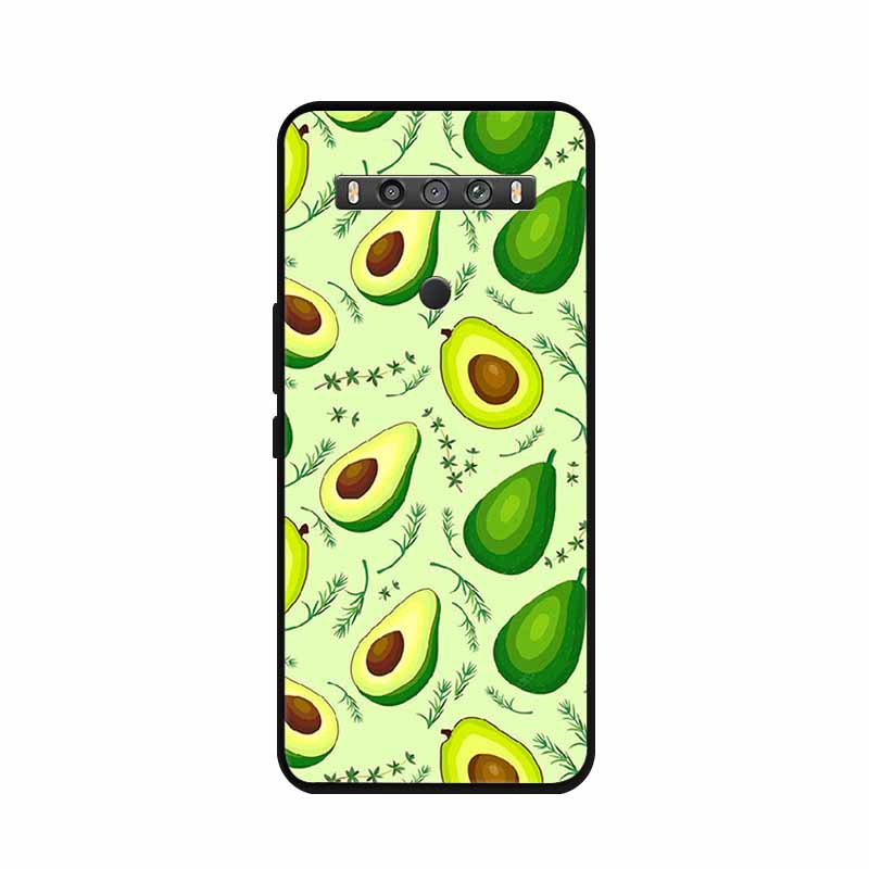 For TCL 10 5G UW Case Animals Silicone TPU Soft Cover Phone Coque For TCL 10 SE TCL10 5G UW Capa Shockproof Cartoon Wolf Funda
