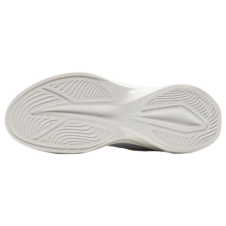 New Anta Leaf 4.0 Anti Slip Wear Resistant Low Top Running Shoes Women's White Purple 922335555-4