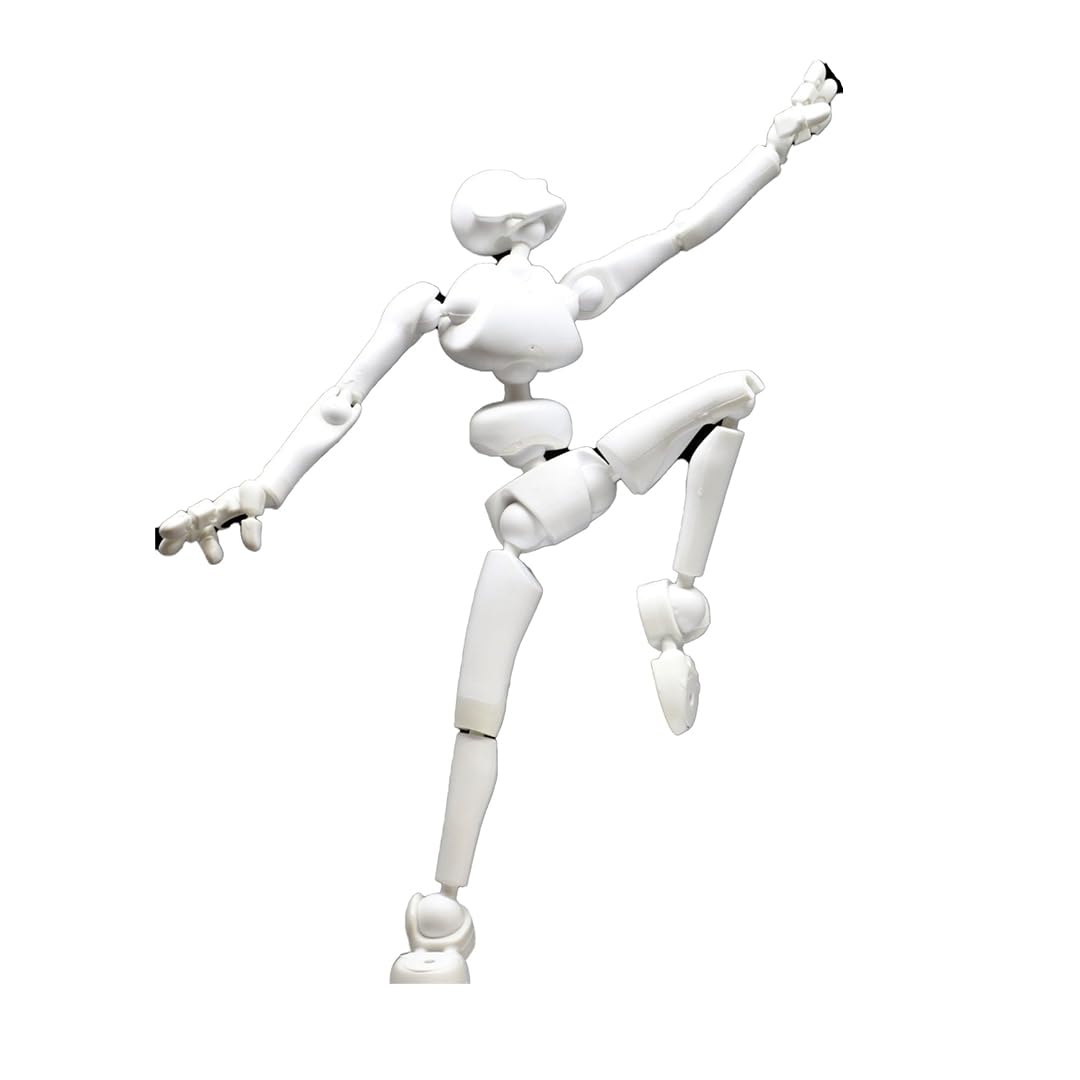 

Stickybones Action Figure with Magnetic Art Figure (Blizzard)