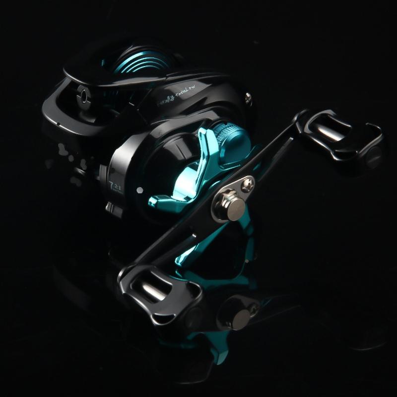 Mavllos 7.2 High Speed Ratio 8KG Strong Brake Anti-explosion Line Unloading Alarm Special Long-distance Casting Reel for Perch/horse Mouth/croaker