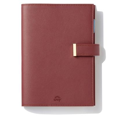 Iroha Publishing 2026 SUNNY TRAD Weekly Planner 2026 B6 (January Start, Size) [Maroon Brown] LST-56