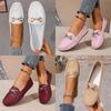 Pu Loafer Shoes For Women Casual Flat Slip On Comfort Spring Summer