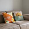 A-Aperol S-Spritz Logo Cushion Cover Square Sofa Cushion Cover Casual Skin-Friendly Comfortable Pillow Cover