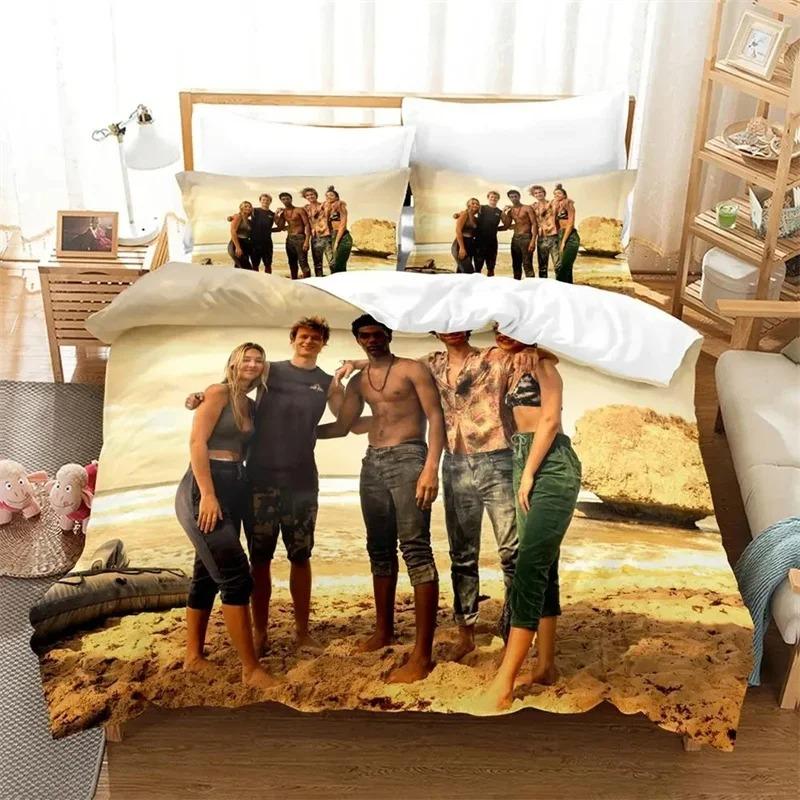 

Комплект постельного белья Outer Banks для ТВ для мальчиков и девочек, размер Твин/Двуспальный, пододеяльник, наволочка, кровать, детский, взрослый, модный, домашний текстиль 70x133cm 2pcs