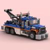 413 PCS New MOC Car Model Building Blocks Eight-grid Car Heavy-duty Tow Truck DIY Creative Educational Toy Holiday Gift