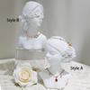 Display Stand Bust, Headphones Holder, 5in Hat Bracelet , Earrings Pendant for Showcase Retail