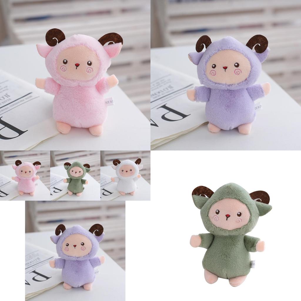 Cute Plush Lamb Toy Adorable Keychain Fluffy Bag Charm Perfect For Students