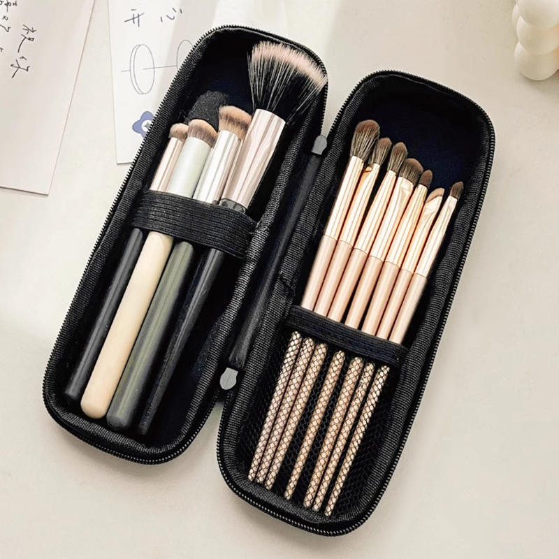 Portable Travel Case for Eye Makeup Brushes Eyeshadow Brush Eyeliner Eyebrow EVA Case Protective Cover Storage Bag Hot