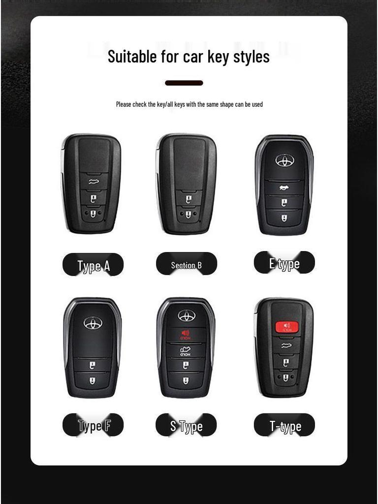 Toyota Schlüsselhüllen für Camry, Corolla, Levin, Avalon, RAV4, Wildlander, Fenglanda
