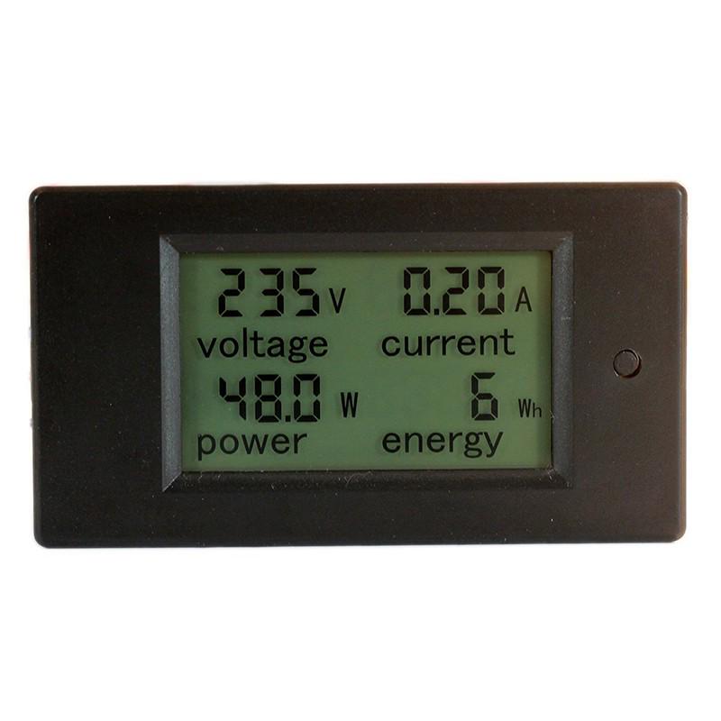 0-100A LCD Digital Volt Current Power Panel Meter Ammeter Voltmeter AC 80-260V 0-100A LCD Digital Volt Current Power Panel Meter Ammeter Voltmeter AC 80-260V