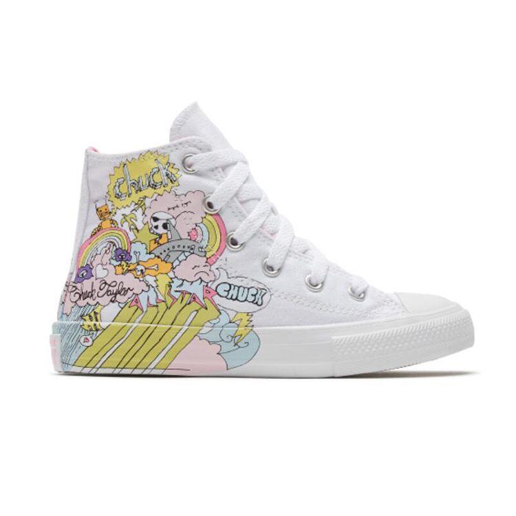 Converse All Star Comfortable High-Top Canvas Shoes Kids Sneakers 367382C