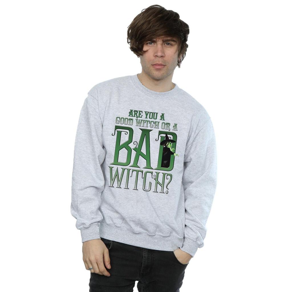 The Wizard Of Oz Mens Good Witch Bad Witch Sweatshirt