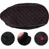 Black Universal Motorcycle Seat Cover,3D Spacer Mesh Fabric Scooter Cushion Breathable Anti-Slip Moped Seat Cover for All-Weather Protection &