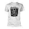 Erhabenes 'Schwarzer Schädel' 100% Baumwolle T-Shirt Herren T-Shirts Oberteil - NEU