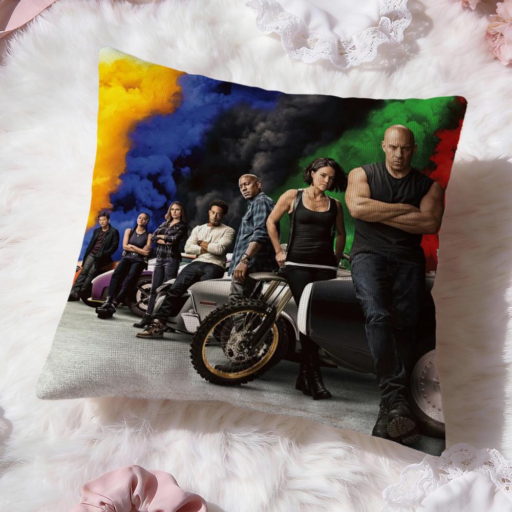 

Movie TThe Fast The FuriousS Cushion Cover Premium Comfort Reversible Pillow Cove -Two in One Design for Any Room & Car Interior 30cmx30cm