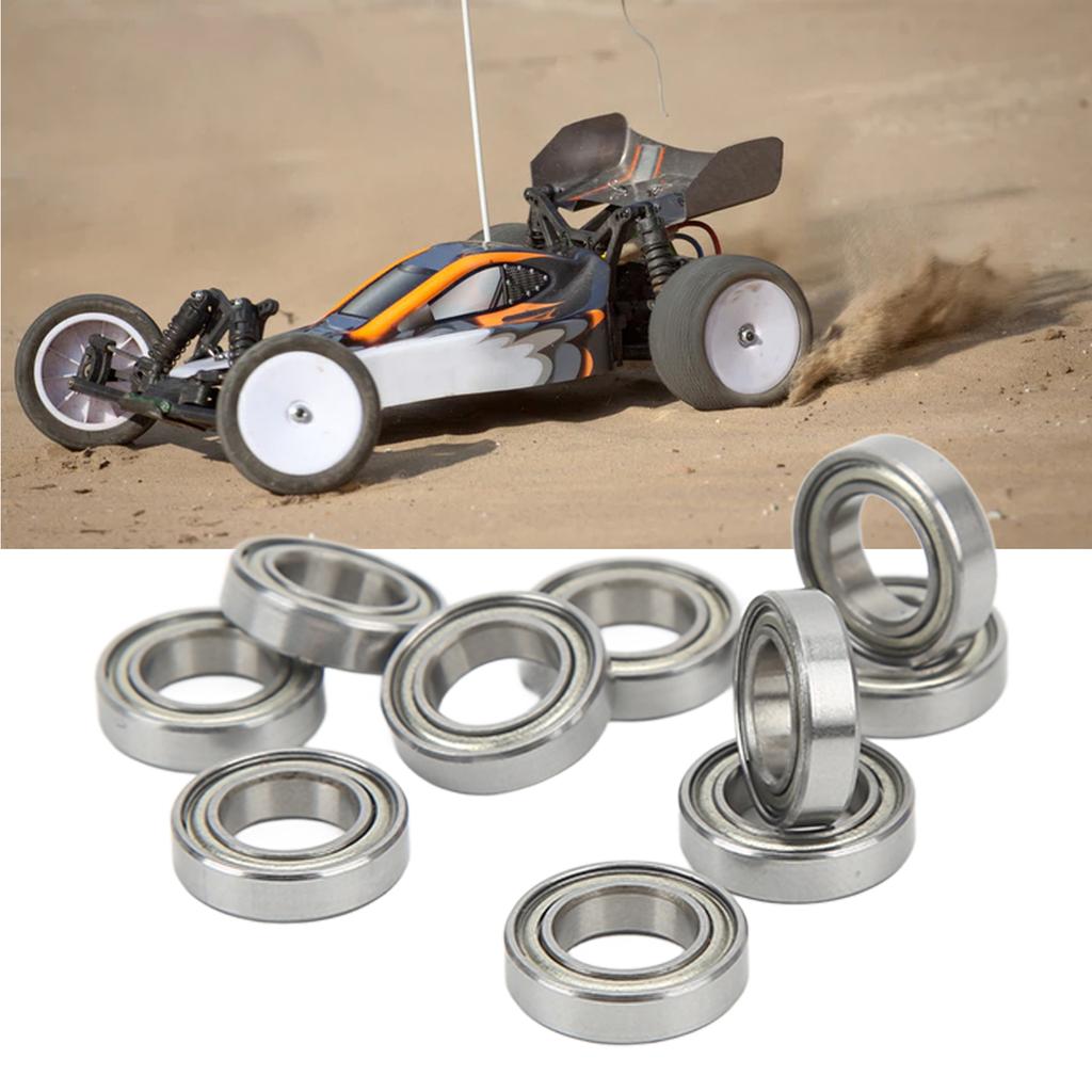 10PCS RC Ball Bearings for ZD Racing Car RC Ball Bearing Kit Metal Shielded Ball Bearing