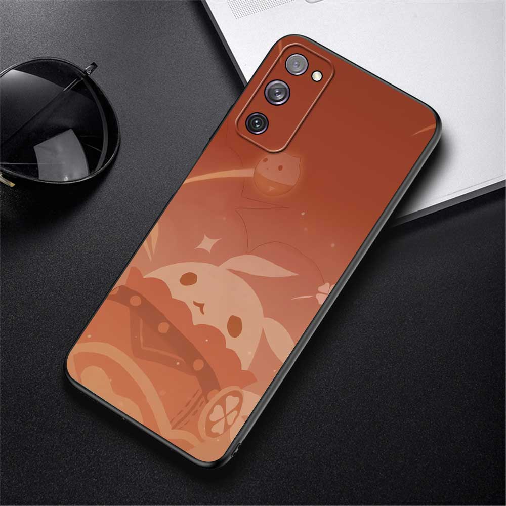 Ochranné pouzdro na telefon Genshin Impact Icon pro Samsung Galaxy S22 5G S21 Ultra S20 S10 S9 Plus S10E S8 S7 Edge