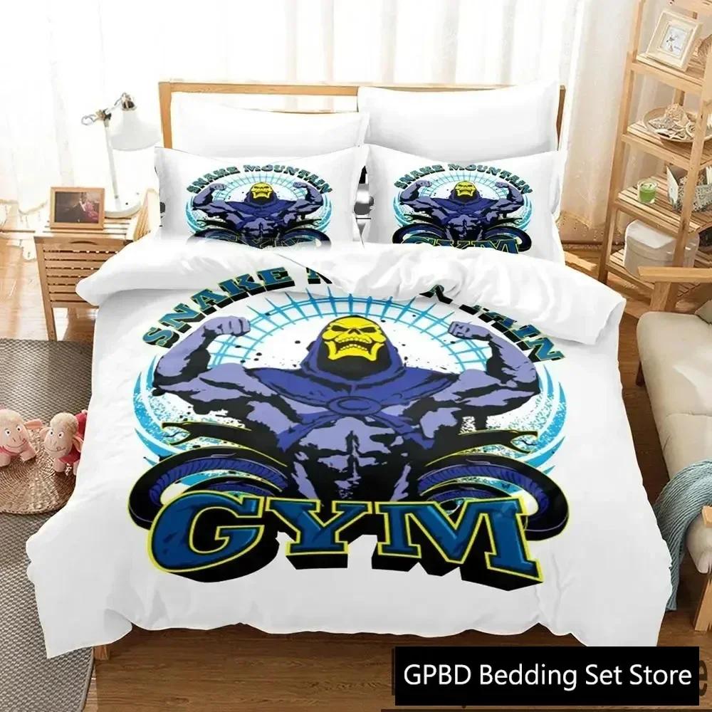 3D Print Snake Mountain Gym Bedding Set Bedroom Soft Modern Bedspreads Comefortable Kids Duvet Cover Quilt Cover And Pillowcase