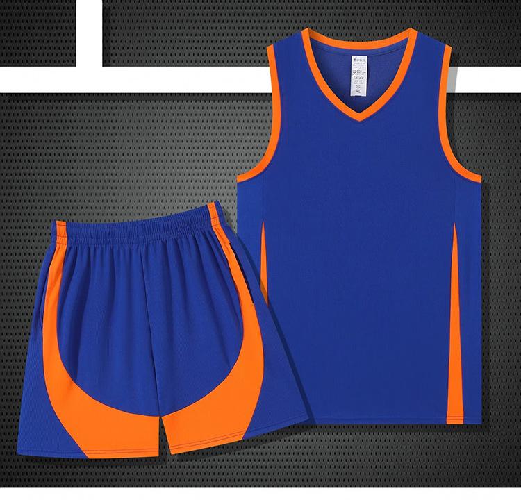 Basketbal Jersey Set Mannen Zomer College Wedstrijd Sport Training Team Basketbal Jersey Bal Jersey Volwassen Bedrukking