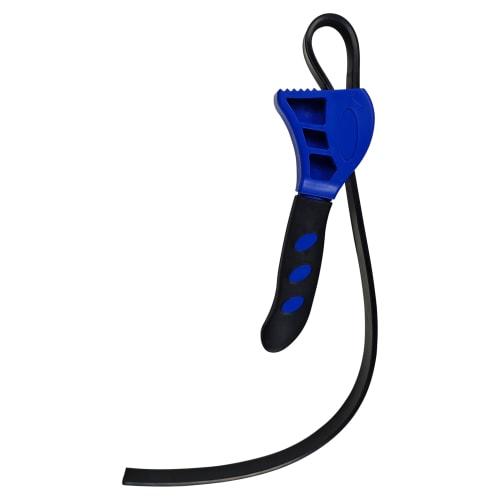 HFS (R) Rubber Belt Wrench, Oil Filter Wrench, Belt Wrench, Strap Wrench, Adjustable, DIY Plumbing, 150mm 100mm, 2-Piece Set