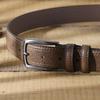 Retro Belt for Men Casual Business Simple Belt for Men Middle-aged and Young Men Fashionable Versatile Pin Buckle Belt