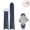 Cinturino per orologio in vera pelle 21x15mm 20x12mm 18x10mm Per orologi Cartier PASHA W31074M7 WSPA0012 WJ120251 cinturino uomo donna bracciale