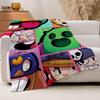 Funny gameB Bra W Wl S Stars Blanket For Sofa Office Bed Plane Travel Sleep Read Relax Camping Soft And Warm