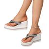 Fashion Summer Bestsellers, 2025 Women's Wedge Flip-flops, Fashionable Sandals, Casual and Simple Women's Anti-slip Slippers