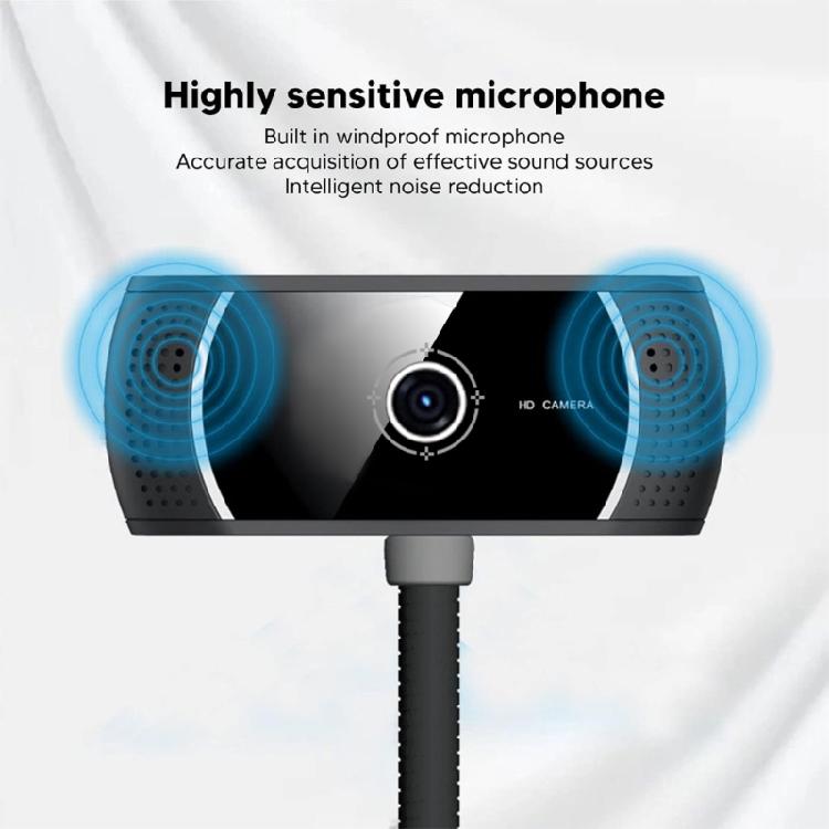 Conference Camera USB2.0 Connection 720P ResolutionNoise Cancellation 360 Degree Multiple Angles