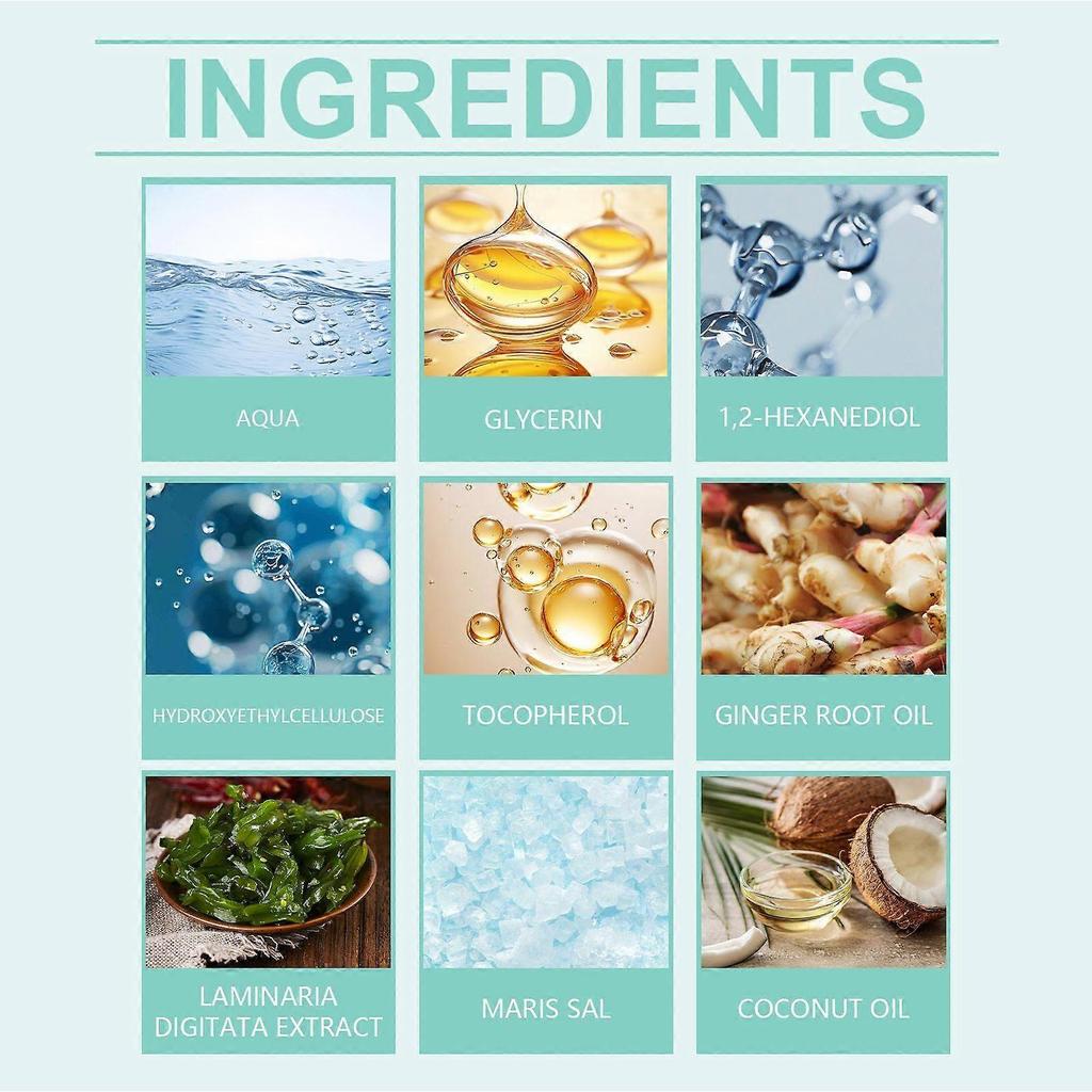 Hoegoa Sea Salt Hair Spray Soothes The Scalp, Deeply Moisturizes Hair, Gently Cares For Hair, Makes Hair Smooth And Shiny