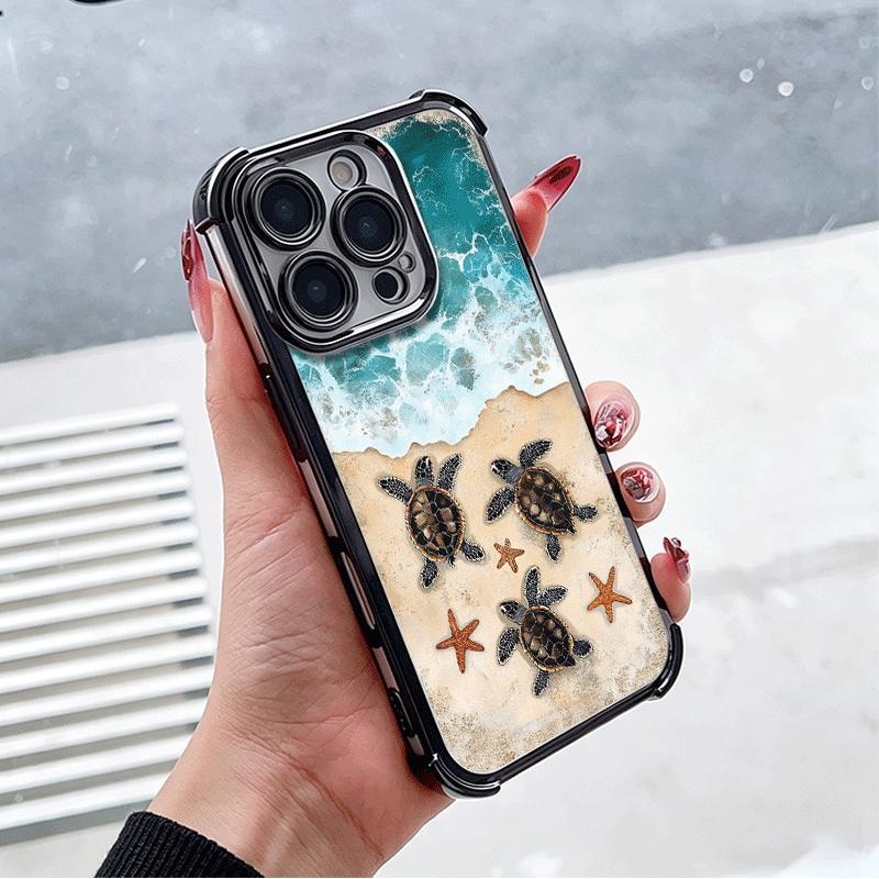 Summer Sea Turtle Cute Soft Phone Case For Xiaomi Poco X7 X8 Pro Max X6 X5 X3 F8 Ultra F7 M8 M7 M5S Redmi 15C 15A 15 14C 13C 12C