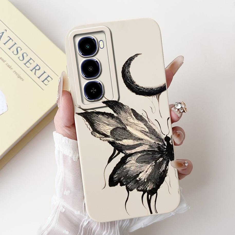 For Itel City 100 Case Luxury Sunset Marble Painted Soft Liquid Silicone Shockproof Cover For Itel City 100 2025 City100 4G Capa