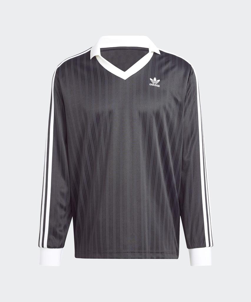 ADIDAS Pique Football Long Sleeve Tee - Black / Iz4808