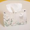Tulip Oil Painting Tissue Box - Soft Pack for Living Room, Dining Table, or Car
