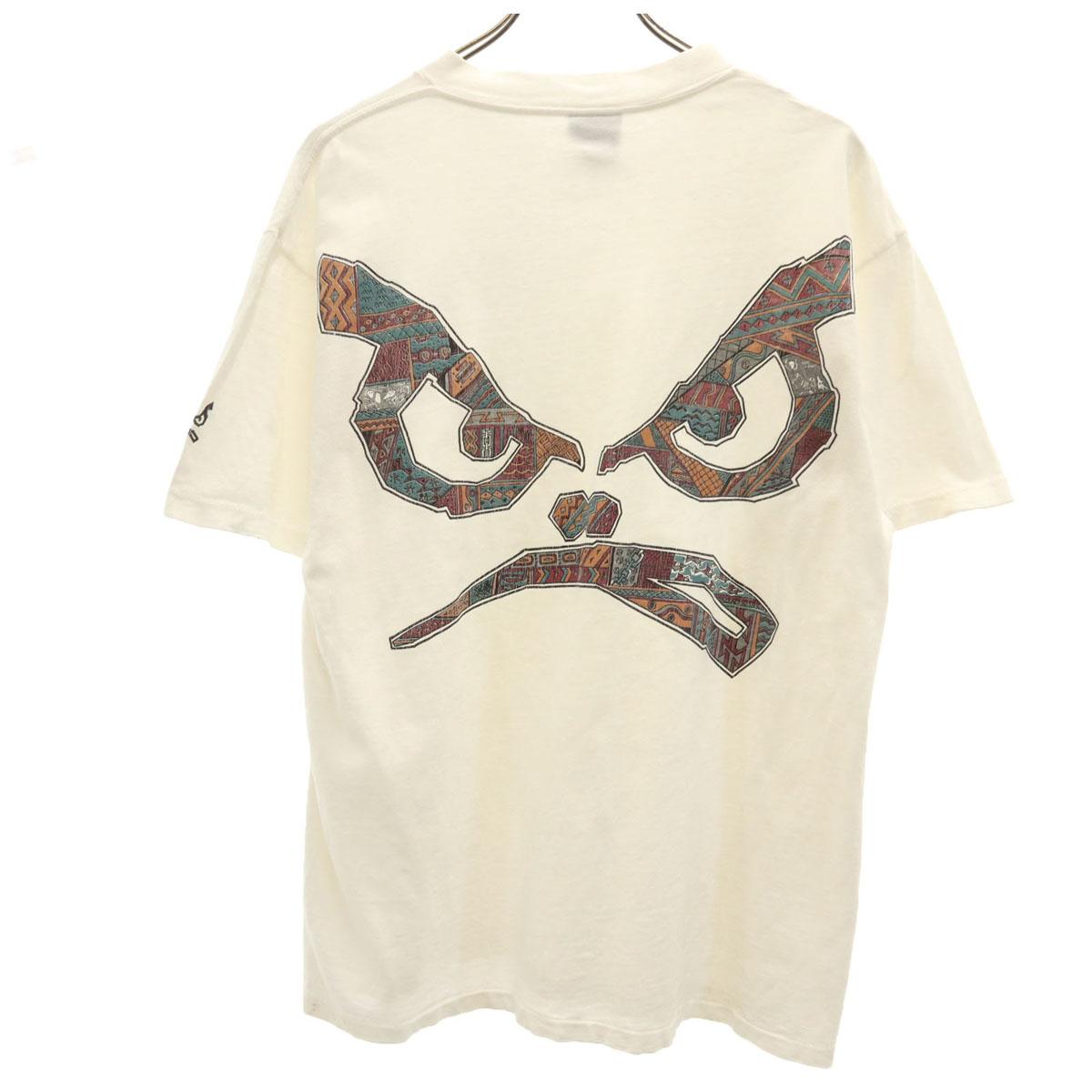 

ONEITA 90s Old Bad boy Short sleeve T-shirt L white POWER-T Men s Used