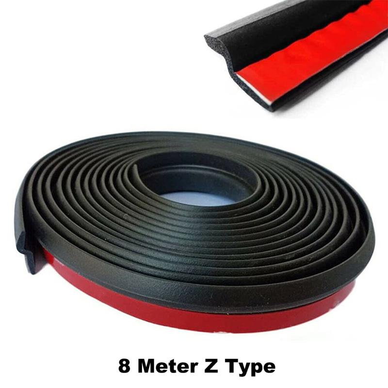 Car Hood Sealing Strip Engine Covers Seals Trim Universal Auto Rubber Seal Strip Sealant Stripping Rubber Waterproof Stickers