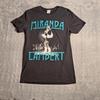 Miranda Lambert - The Bandwagon Tour - Black T-Shirt - Size Small Cotton