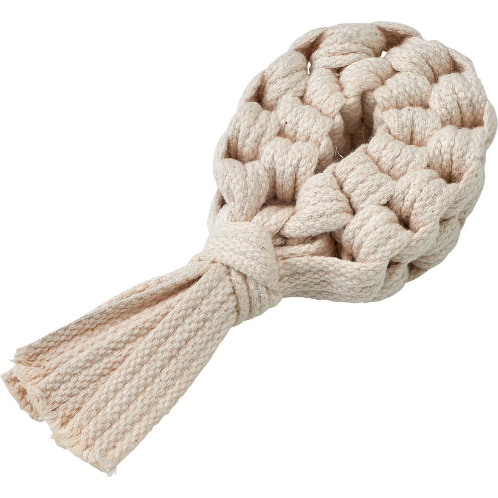 Marukan GONTA CLUB Naturaha Dental Toy Cube Rope Cotton Loop