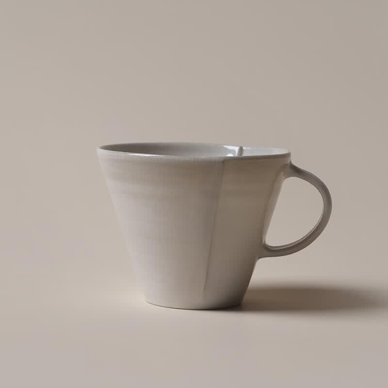 Mòbái Qiushanfang Soda Fired Mini Ceramic Coffee Cup